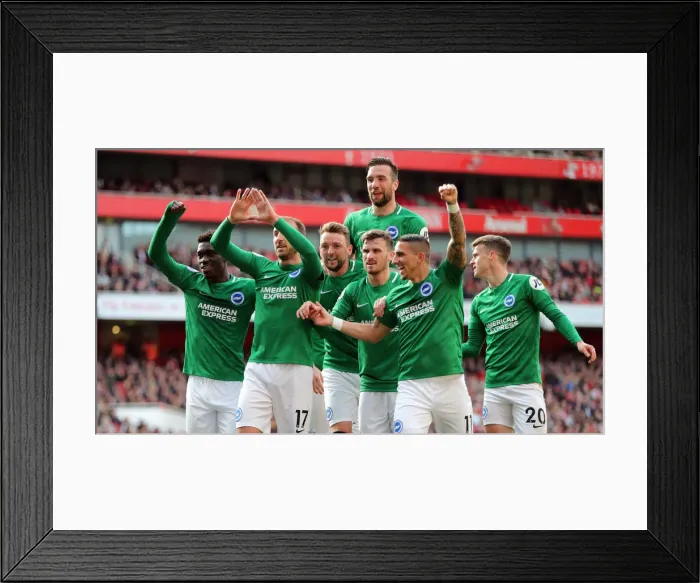 Framed Print : Intense Premier League Showdown: Arsenal vs. Brighton & Hove Albion (05MAY19) Framed Print : Intense Premier League Showdown: Arsenal vs. Brighton & Hove Albion (05MAY19)
