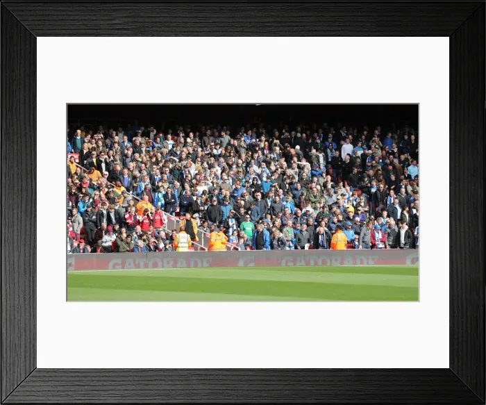 Framed Print : Intense Premier League Showdown: Arsenal vs. Brighton & Hove Albion (05MAY19)
