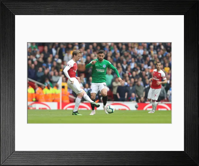 Framed Print : Premier League Showdown: Arsenal vs. Brighton & Hove Albion (05MAY19) Framed Print : Premier League Showdown: Arsenal vs. Brighton & Hove Albion (05MAY19)