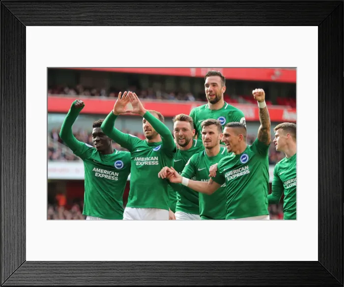 Framed Print : Intense Premier League Showdown: Arsenal vs. Brighton & Hove Albion (05MAY19) Framed Print : Intense Premier League Showdown: Arsenal vs. Brighton & Hove Albion (05MAY19)