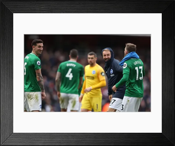 Framed Print : Intense Premier League Showdown: Arsenal vs. Brighton & Hove Albion (05MAY19) Framed Print : Intense Premier League Showdown: Arsenal vs. Brighton & Hove Albion (05MAY19)