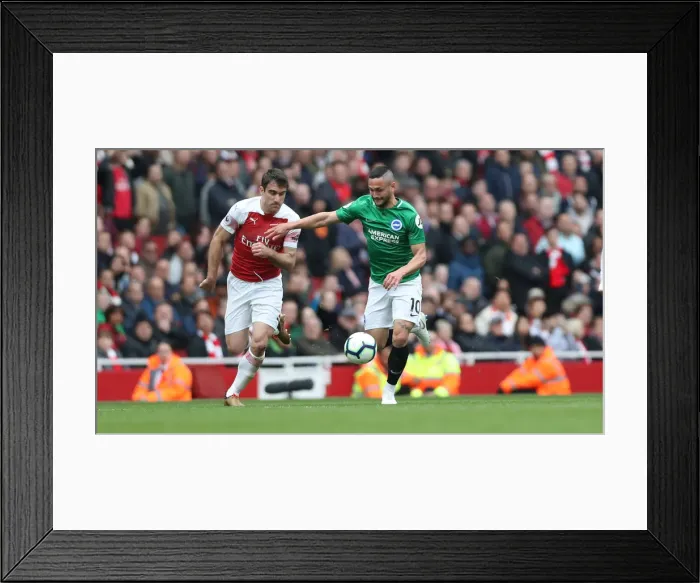 Framed Print : Intense Premier League Showdown: Arsenal vs. Brighton & Hove Albion (05MAY19) Framed Print : Intense Premier League Showdown: Arsenal vs. Brighton & Hove Albion (05MAY19)