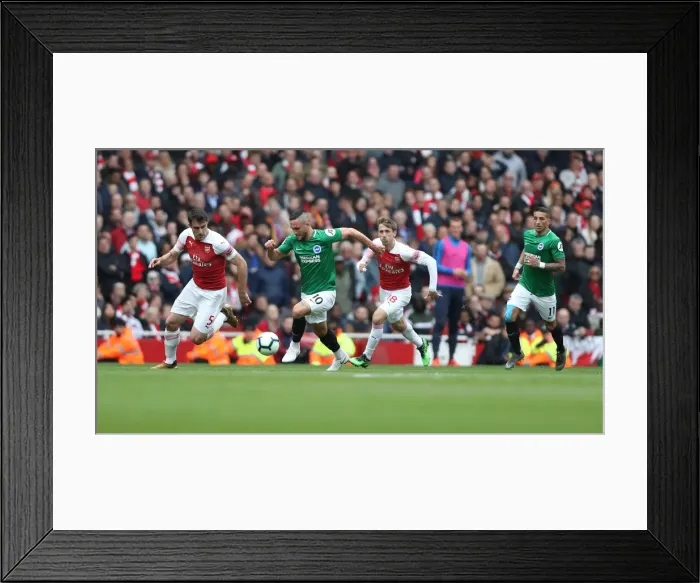 Framed Print : Intense Premier League Showdown: Arsenal vs. Brighton & Hove Albion (05MAY19) Framed Print : Intense Premier League Showdown: Arsenal vs. Brighton & Hove Albion (05MAY19)