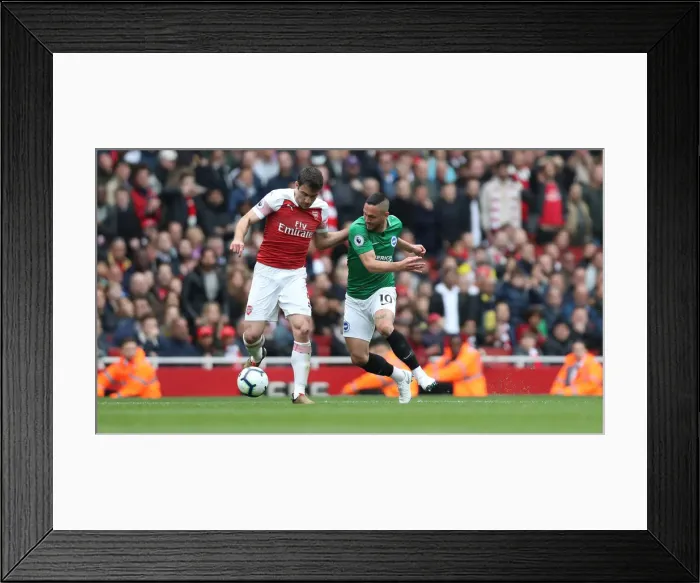Framed Print : Intense Premier League Showdown: Arsenal vs. Brighton & Hove Albion (05MAY19) Framed Print : Intense Premier League Showdown: Arsenal vs. Brighton & Hove Albion (05MAY19)