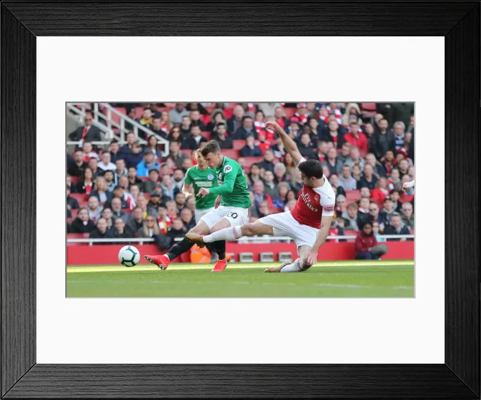 Framed Print : Intense Premier League Showdown: Arsenal vs. Brighton & Hove Albion (05MAY19) Framed Print : Intense Premier League Showdown: Arsenal vs. Brighton & Hove Albion (05MAY19)