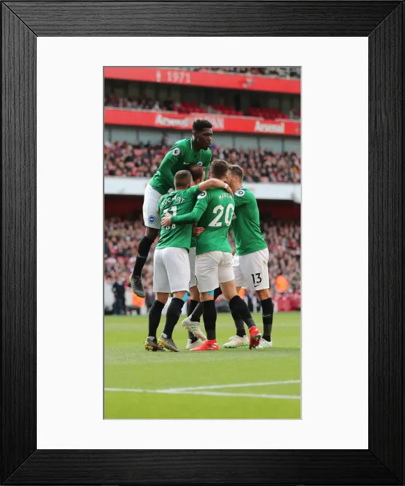 Framed Print : Intense Premier League Showdown: Arsenal vs. Brighton & Hove Albion (05MAY19) Framed Print : Intense Premier League Showdown: Arsenal vs. Brighton & Hove Albion (05MAY19)