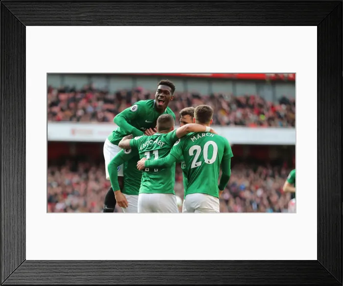 Framed Print : Intense Premier League Showdown: Arsenal vs. Brighton & Hove Albion (05MAY19) Framed Print : Intense Premier League Showdown: Arsenal vs. Brighton & Hove Albion (05MAY19)