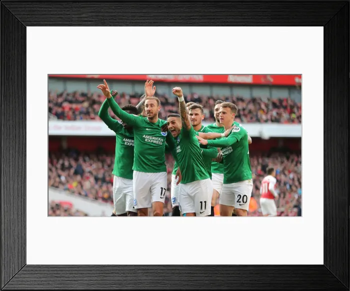 Framed Print : Intense Premier League Showdown: Arsenal vs. Brighton & Hove Albion (05MAY19) Framed Print : Intense Premier League Showdown: Arsenal vs. Brighton & Hove Albion (05MAY19)