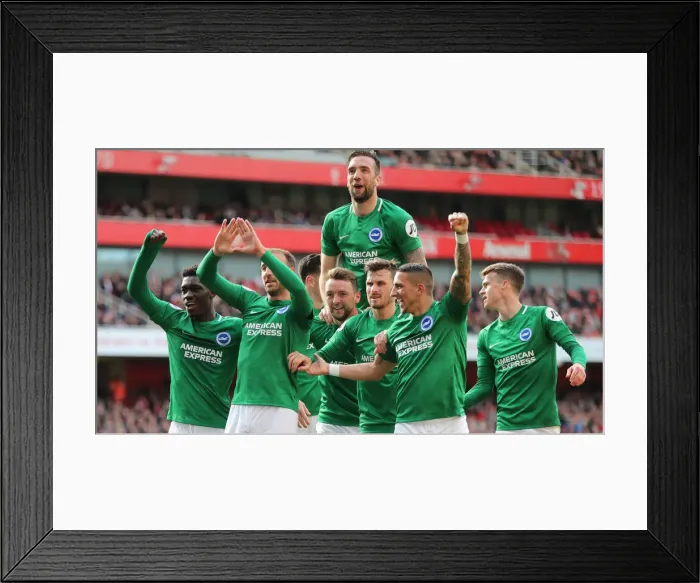 Framed Print : Intense Premier League Showdown: Arsenal vs. Brighton & Hove Albion (05MAY19) Framed Print : Intense Premier League Showdown: Arsenal vs. Brighton & Hove Albion (05MAY19)