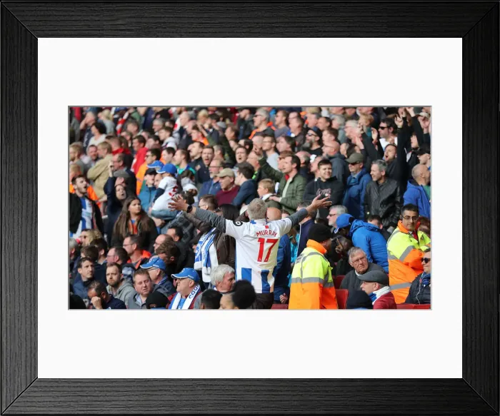 Framed Print : Intense Premier League Showdown: Arsenal vs. Brighton & Hove Albion at Emirates Stadium (05MAY19) Framed Print : Intense Premier League Showdown: Arsenal vs. Brighton & Hove Albion at Emirates Stadium (05MAY19)