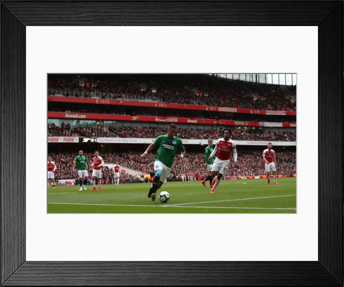 Framed Print : Intense Premier League Showdown: Arsenal vs. Brighton & Hove Albion (05MAY19) Framed Print : Intense Premier League Showdown: Arsenal vs. Brighton & Hove Albion (05MAY19)