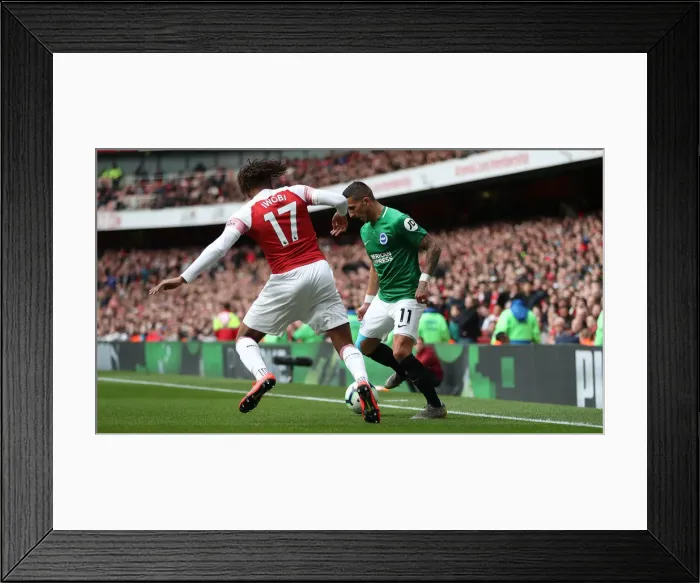 Framed Print : Intense Premier League Showdown: Arsenal vs. Brighton & Hove Albion (05MAY19) Framed Print : Intense Premier League Showdown: Arsenal vs. Brighton & Hove Albion (05MAY19)