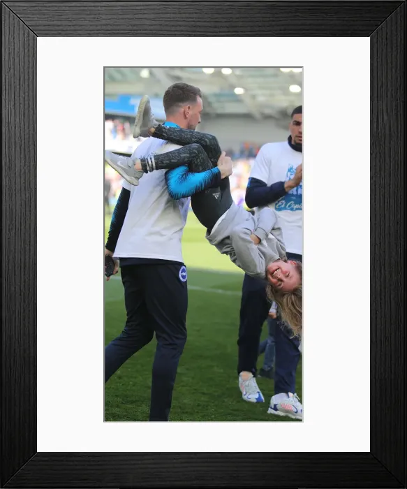 Framed Print : Intense Premier League Showdown: Brighton and Hove Albion vs Manchester City (May 12, 2019) Framed Print : Intense Premier League Showdown: Brighton and Hove Albion vs Manchester City (May 12, 2019)