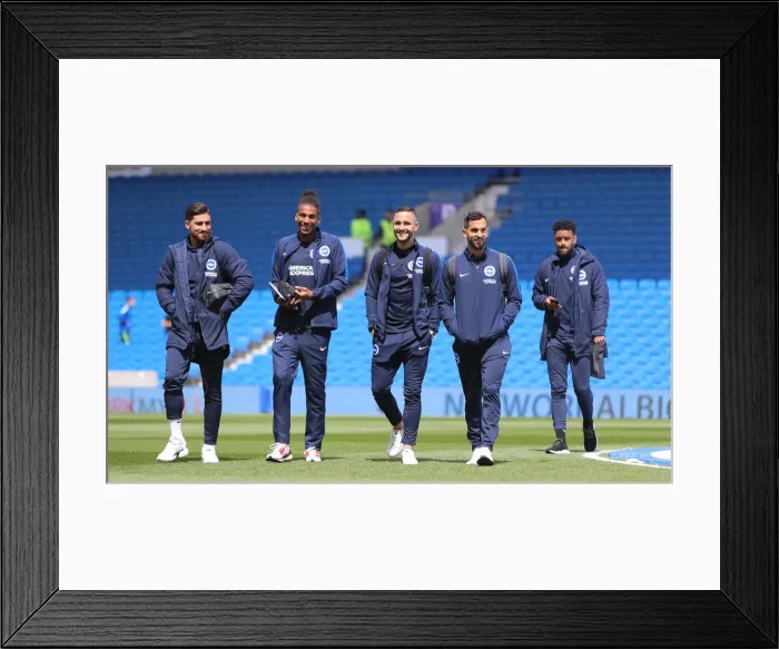 Framed Print : Brighton and Hove Albion vs Manchester City: Premier League Showdown at American Express Community Stadium (12 May 2019) Framed Print : Brighton and Hove Albion vs Manchester City: Premier League Showdown at American Express Community Stadium (12 May 2019)