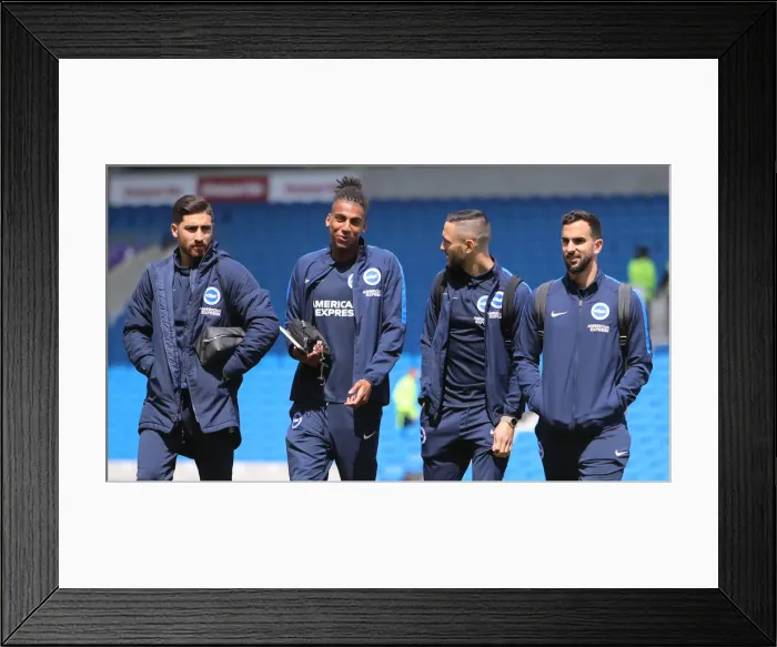 Framed Print : Brighton and Hove Albion vs Manchester City: Premier League Showdown at American Express Community Stadium (May 12, 2019) Framed Print : Brighton and Hove Albion vs Manchester City: Premier League Showdown at American Express Community Stadium (May 12, 2019)