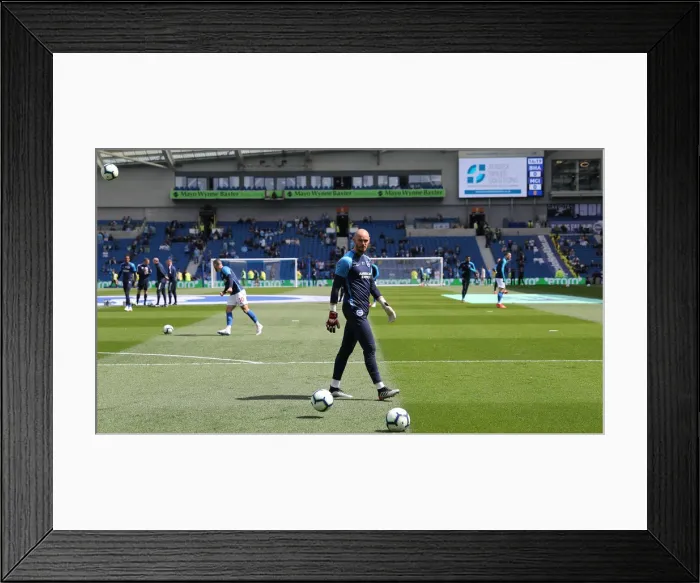 Framed Print : Brighton and Hove Albion vs Manchester City: Premier League Showdown at American Express Community Stadium (May 12, 2019) Framed Print : Brighton and Hove Albion vs Manchester City: Premier League Showdown at American Express Community Stadium (May 12, 2019)