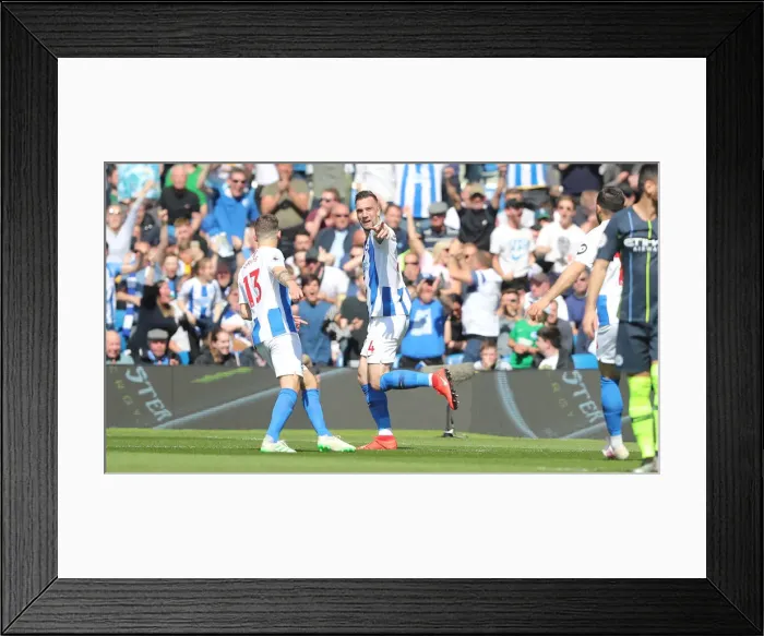 Framed Print : Brighton and Hove Albion vs Manchester City: Premier League Showdown at American Express Community Stadium (May 12, 2019) Framed Print : Brighton and Hove Albion vs Manchester City: Premier League Showdown at American Express Community Stadium (May 12, 2019)
