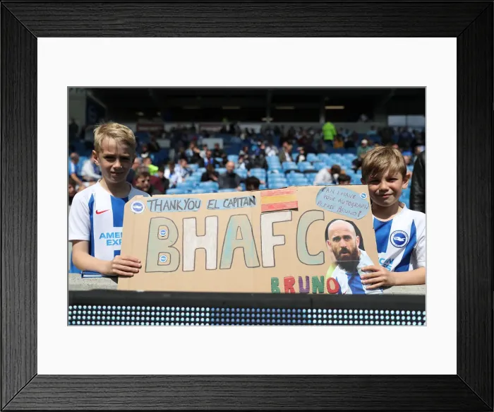 Framed Print : Brighton and Hove Albion vs Manchester City: Premier League Showdown at American Express Community Stadium (May 12, 2019) Framed Print : Brighton and Hove Albion vs Manchester City: Premier League Showdown at American Express Community Stadium (May 12, 2019)
