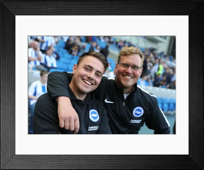 Framed Print : Brighton and Hove Albion vs Manchester City: Premier League Showdown at American Express Community Stadium (May 12, 2019) Framed Print : Brighton and Hove Albion vs Manchester City: Premier League Showdown at American Express Community Stadium (May 12, 2019)