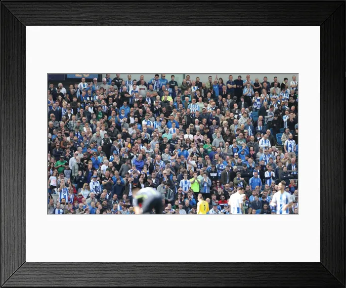 Framed Print : Intense Premier League Showdown: Brighton & Hove Albion vs Manchester City (May 12, 2019) Framed Print : Intense Premier League Showdown: Brighton & Hove Albion vs Manchester City (May 12, 2019)