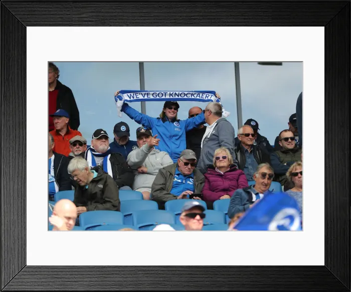 Framed Print : Brighton and Hove Albion vs Manchester City: Premier League Showdown at American Express Community Stadium (May 12, 2019) Framed Print : Brighton and Hove Albion vs Manchester City: Premier League Showdown at American Express Community Stadium (May 12, 2019)