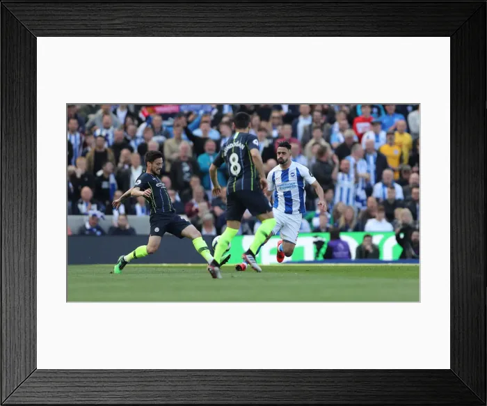 Framed Print : Brighton and Hove Albion vs Manchester City: Premier League Showdown at American Express Community Stadium (May 12, 2019) Framed Print : Brighton and Hove Albion vs Manchester City: Premier League Showdown at American Express Community Stadium (May 12, 2019)