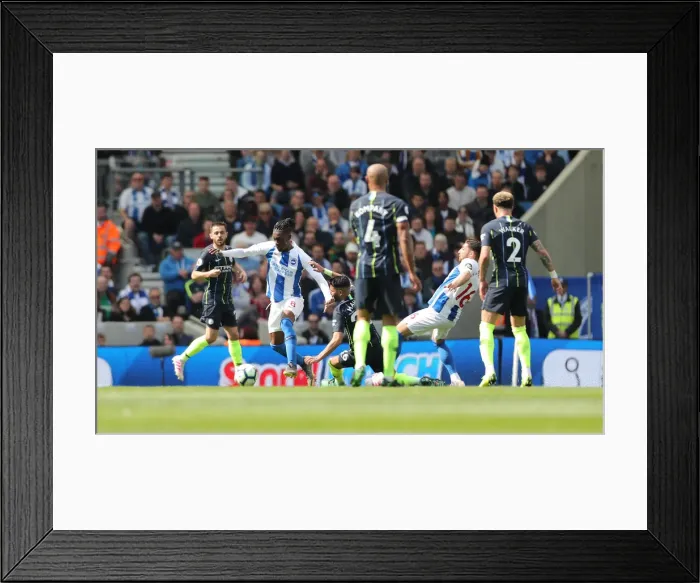 Framed Print : Brighton and Hove Albion vs Manchester City: Premier League Showdown at American Express Community Stadium (May 12, 2019) Framed Print : Brighton and Hove Albion vs Manchester City: Premier League Showdown at American Express Community Stadium (May 12, 2019)
