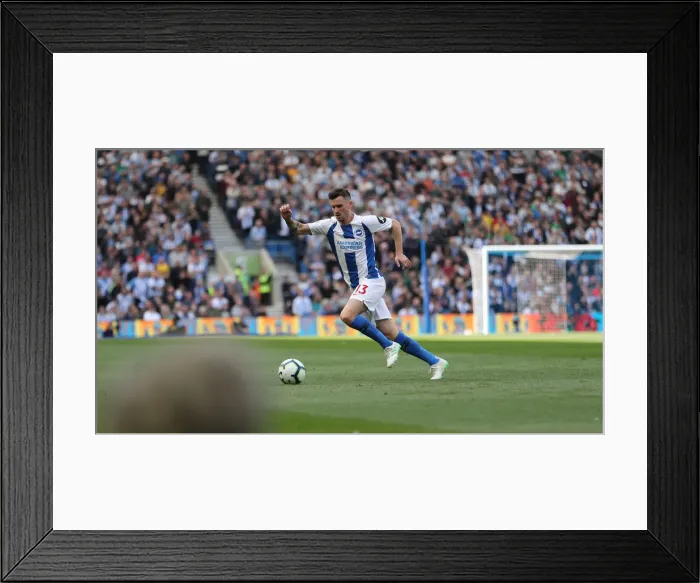 Framed Print : Brighton and Hove Albion vs Manchester City: Premier League Showdown at American Express Community Stadium (May 12, 2019)