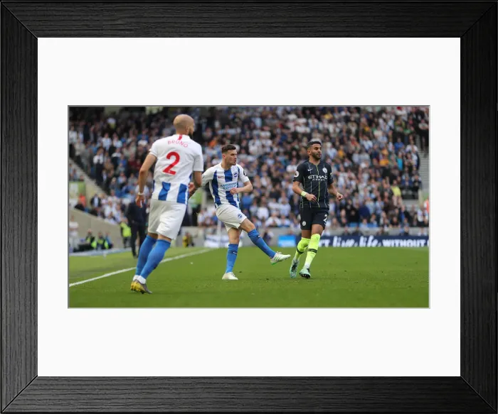 Framed Print : Intense Premier League Showdown: Brighton & Hove Albion vs. Manchester City (May 12, 2019) Framed Print : Intense Premier League Showdown: Brighton & Hove Albion vs. Manchester City (May 12, 2019)