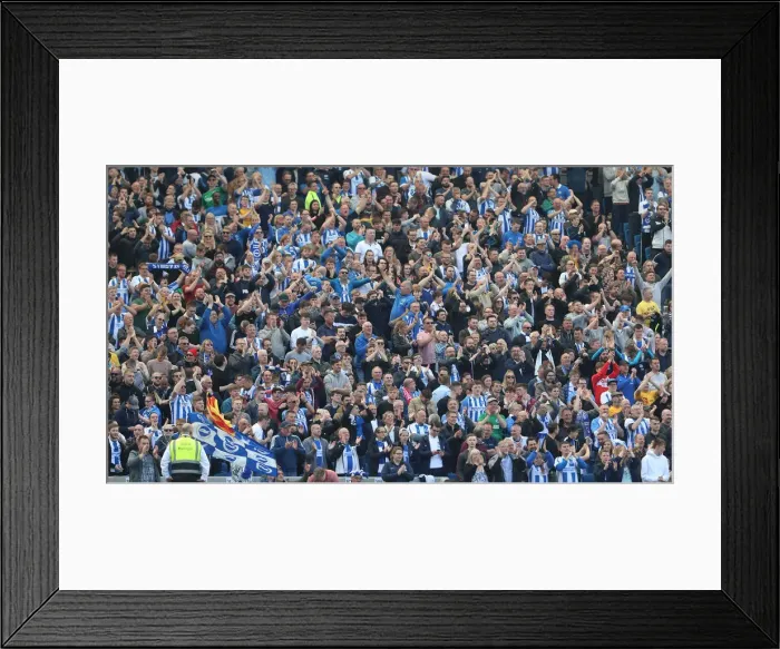Framed Print : Intense Premier League Showdown: Brighton & Hove Albion vs Manchester City (May 12, 2019) Framed Print : Intense Premier League Showdown: Brighton & Hove Albion vs Manchester City (May 12, 2019)