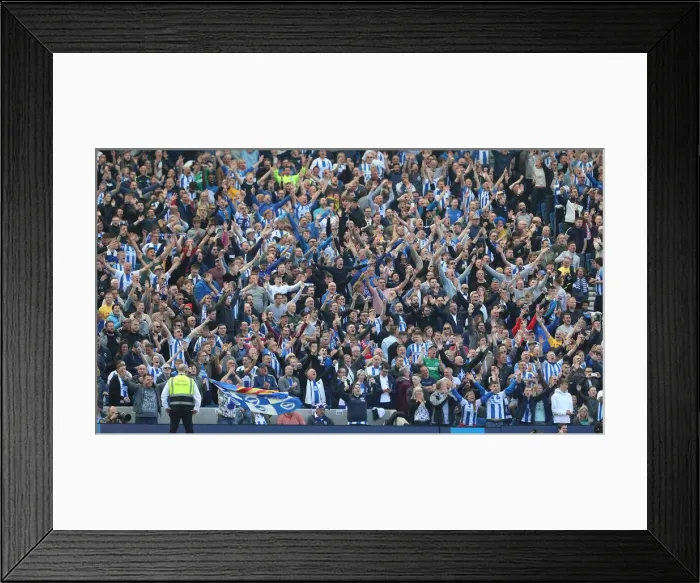 Framed Print : Intense Premier League Showdown: Brighton & Hove Albion vs Manchester City (May 12, 2019) Framed Print : Intense Premier League Showdown: Brighton & Hove Albion vs Manchester City (May 12, 2019)