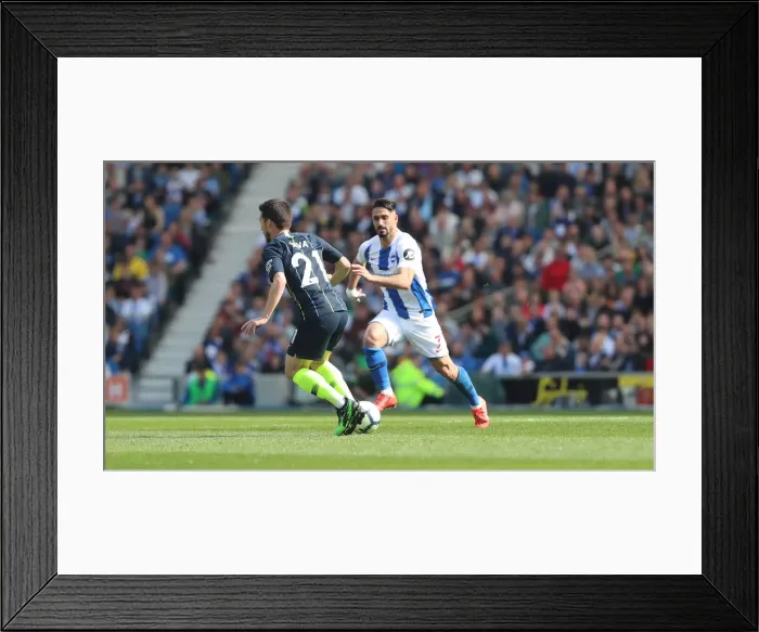 Framed Print : Brighton and Hove Albion vs Manchester City: Premier League Showdown at American Express Community Stadium (May 12, 2019) Framed Print : Brighton and Hove Albion vs Manchester City: Premier League Showdown at American Express Community Stadium (May 12, 2019)
