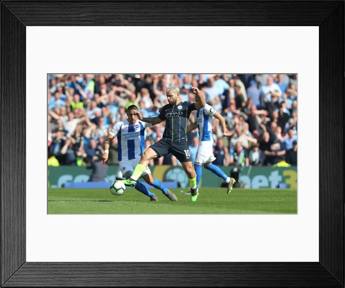 Framed Print : Brighton and Hove Albion vs Manchester City: Premier League Showdown at American Express Community Stadium (May 12, 2019) Framed Print : Brighton and Hove Albion vs Manchester City: Premier League Showdown at American Express Community Stadium (May 12, 2019)
