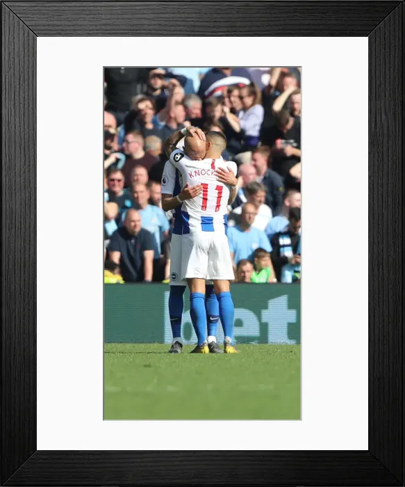Framed Print : Brighton and Hove Albion vs Manchester City: Premier League Showdown at American Express Community Stadium (May 12, 2019) Framed Print : Brighton and Hove Albion vs Manchester City: Premier League Showdown at American Express Community Stadium (May 12, 2019)