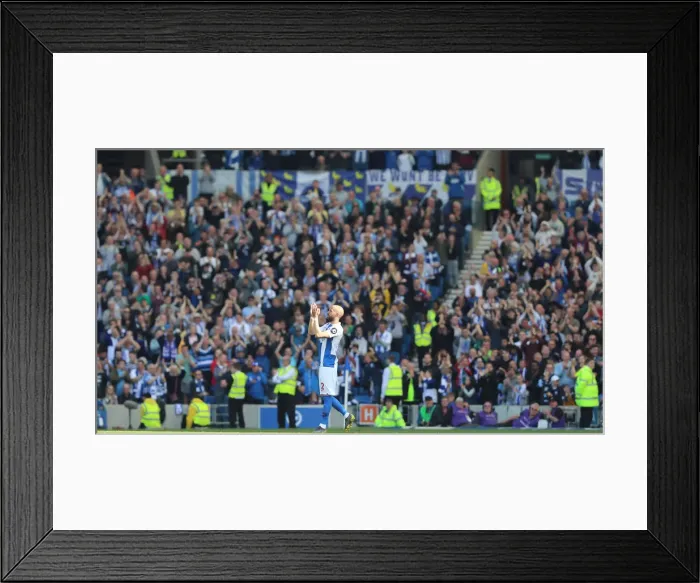 Framed Print : Brighton and Hove Albion vs Manchester City: Premier League Showdown at American Express Community Stadium (May 12, 2019) Framed Print : Brighton and Hove Albion vs Manchester City: Premier League Showdown at American Express Community Stadium (May 12, 2019)