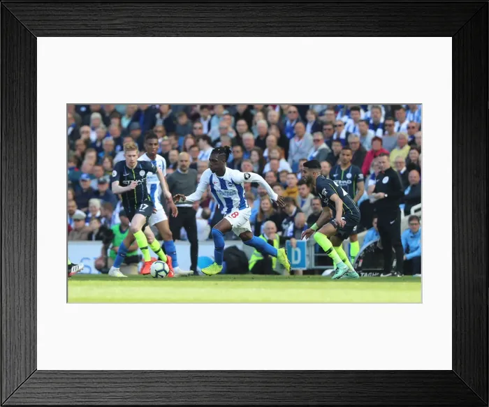Framed Print : Brighton and Hove Albion vs Manchester City: Premier League Showdown at American Express Community Stadium (May 12, 2019) Framed Print : Brighton and Hove Albion vs Manchester City: Premier League Showdown at American Express Community Stadium (May 12, 2019)