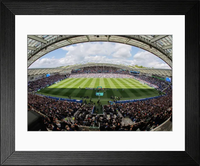 Framed Print : Intense Premier League Showdown: Brighton & Hove Albion vs Manchester City (May 12, 2019) Framed Print : Intense Premier League Showdown: Brighton & Hove Albion vs Manchester City (May 12, 2019)