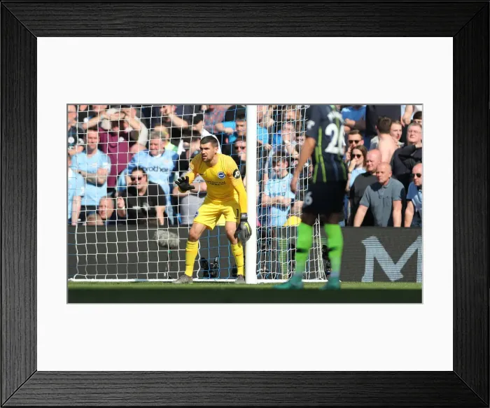 Framed Print : Intense Premier League Showdown: Brighton & Hove Albion vs Manchester City (May 12, 2019) Framed Print : Intense Premier League Showdown: Brighton & Hove Albion vs Manchester City (May 12, 2019)