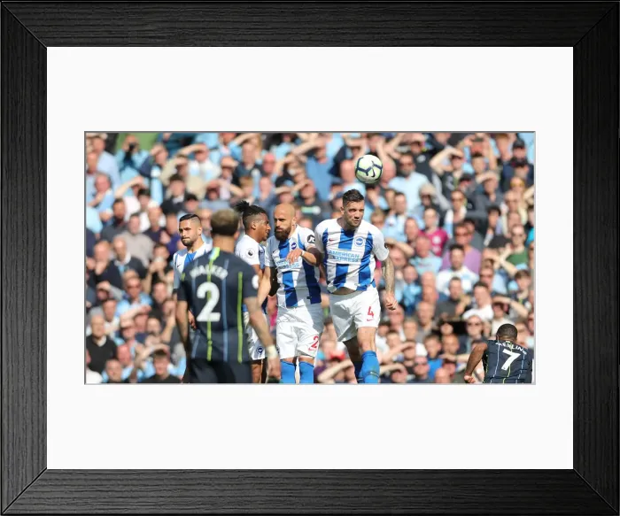 Framed Print : Intense Premier League Showdown: Brighton & Hove Albion vs Manchester City (May 12, 2019) Framed Print : Intense Premier League Showdown: Brighton & Hove Albion vs Manchester City (May 12, 2019)