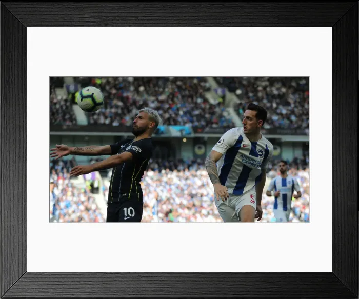 Framed Print : Brighton & Hove Albion vs Manchester City: Premier League Showdown at American Express Community Stadium (May 12, 2019) Framed Print : Brighton & Hove Albion vs Manchester City: Premier League Showdown at American Express Community Stadium (May 12, 2019)