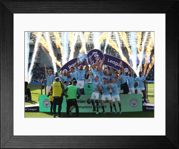 Framed Print : Brighton and Hove Albion vs Manchester City: Premier League Showdown at American Express Community Stadium (May 12, 2019) Framed Print : Brighton and Hove Albion vs Manchester City: Premier League Showdown at American Express Community Stadium (May 12, 2019)