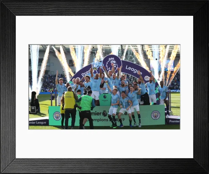 Framed Print : Intense Premier League Showdown: Brighton & Hove Albion vs Manchester City (May 12, 2019) Framed Print : Intense Premier League Showdown: Brighton & Hove Albion vs Manchester City (May 12, 2019)