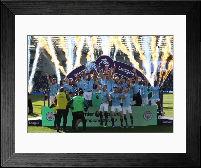 Framed Print : Brighton and Hove Albion vs Manchester City: Premier League Showdown at American Express Community Stadium (May 12, 2019) Framed Print : Brighton and Hove Albion vs Manchester City: Premier League Showdown at American Express Community Stadium (May 12, 2019)