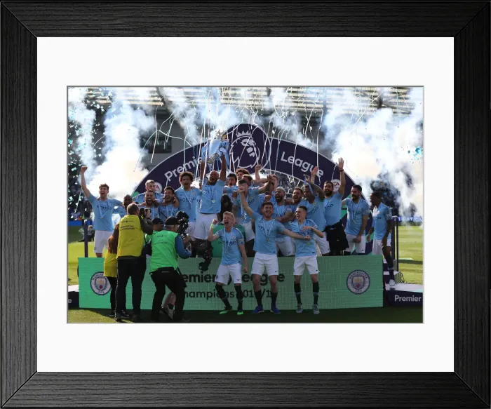 Framed Print : Brighton and Hove Albion vs. Manchester City: Premier League Showdown at American Express Community Stadium (May 12, 2019) Framed Print : Brighton and Hove Albion vs. Manchester City: Premier League Showdown at American Express Community Stadium (May 12, 2019)