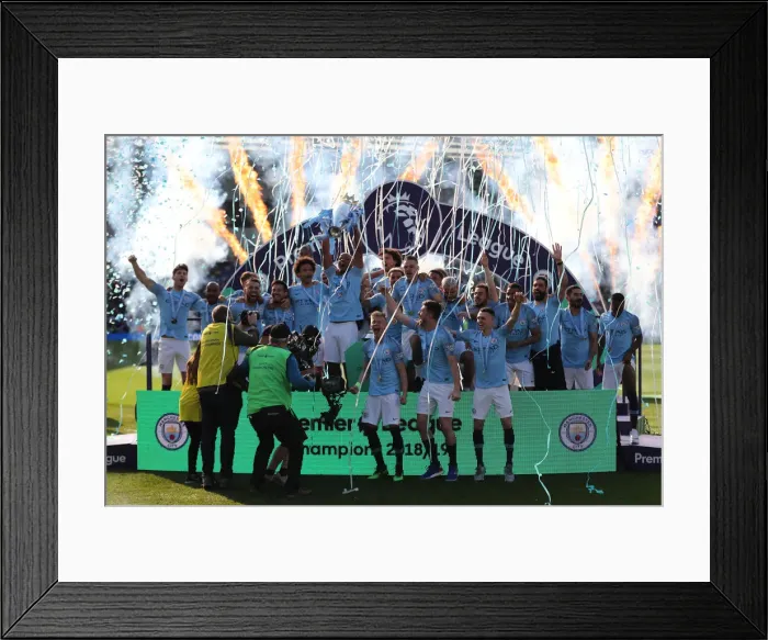 Framed Print : Brighton and Hove Albion vs Manchester City: Premier League Showdown at American Express Community Stadium (May 12, 2019) Framed Print : Brighton and Hove Albion vs Manchester City: Premier League Showdown at American Express Community Stadium (May 12, 2019)