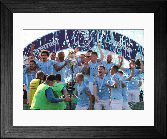 Framed Print : Intense Premier League Showdown: Brighton & Hove Albion vs Manchester City (May 12, 2019) Framed Print : Intense Premier League Showdown: Brighton & Hove Albion vs Manchester City (May 12, 2019)