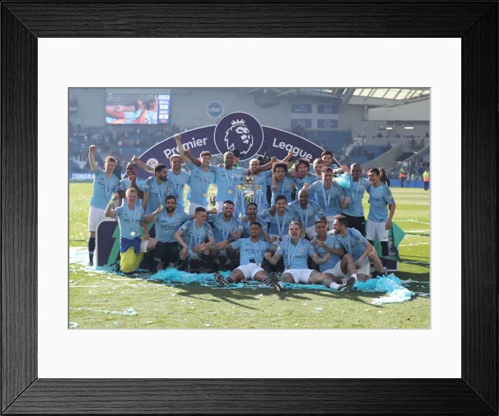 Framed Print : Brighton and Hove Albion vs Manchester City: Premier League Showdown at American Express Community Stadium (May 12, 2019) Framed Print : Brighton and Hove Albion vs Manchester City: Premier League Showdown at American Express Community Stadium (May 12, 2019)