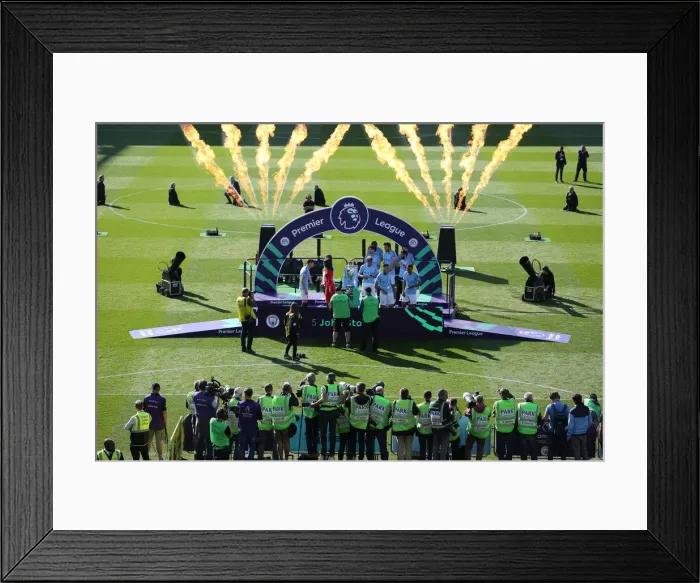 Framed Print : Brighton and Hove Albion vs Manchester City: Premier League Showdown at American Express Community Stadium (May 12, 2019) Framed Print : Brighton and Hove Albion vs Manchester City: Premier League Showdown at American Express Community Stadium (May 12, 2019)