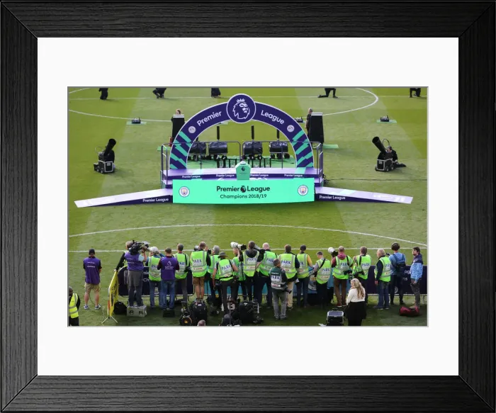Framed Print : Brighton and Hove Albion vs Manchester City: Premier League Showdown at American Express Community Stadium (May 12, 2019) Framed Print : Brighton and Hove Albion vs Manchester City: Premier League Showdown at American Express Community Stadium (May 12, 2019)