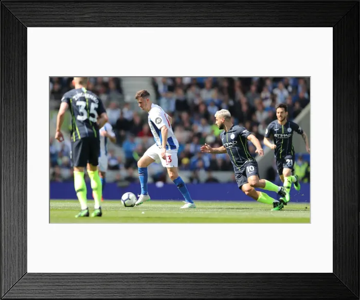 Framed Print : Intense Premier League Showdown: Brighton & Hove Albion vs Manchester City (May 12, 2019) Framed Print : Intense Premier League Showdown: Brighton & Hove Albion vs Manchester City (May 12, 2019)